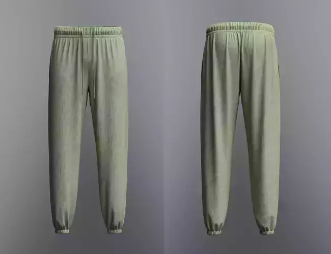 Male Jogger 3D Model