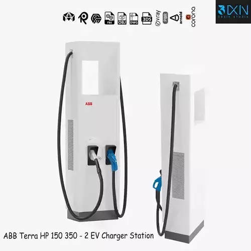 ABB Terra HP 150 350 - 2 EV Electric Car Charger Station