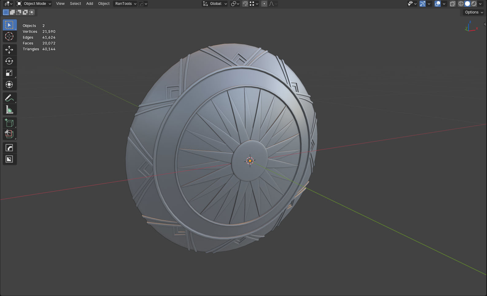 Godkiller Wonder Woman  Shield 03- Low-poly 3d model Low-poly 3D model_9