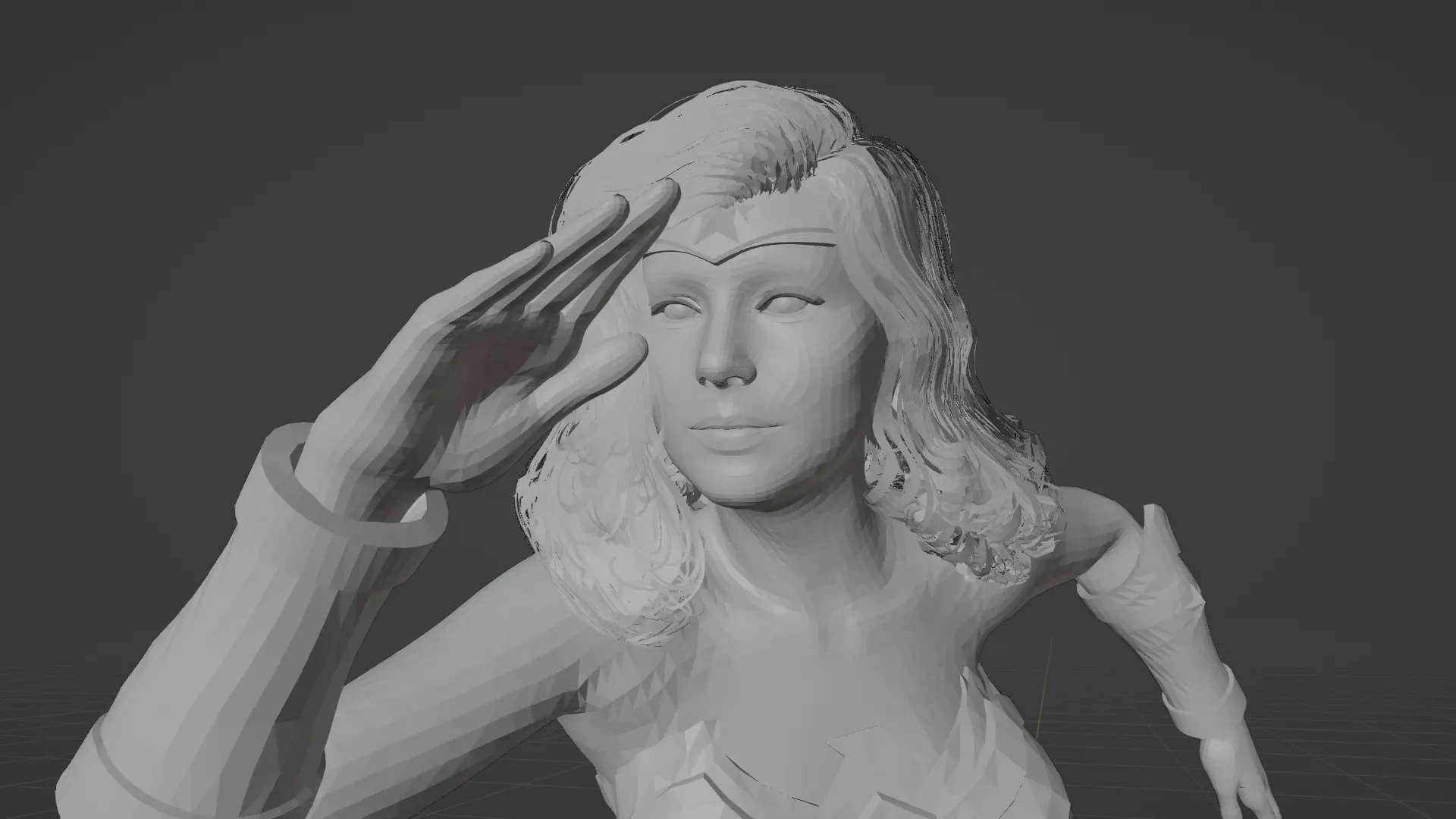 Gal Gadot Wonder Woman Stl Free 3D model