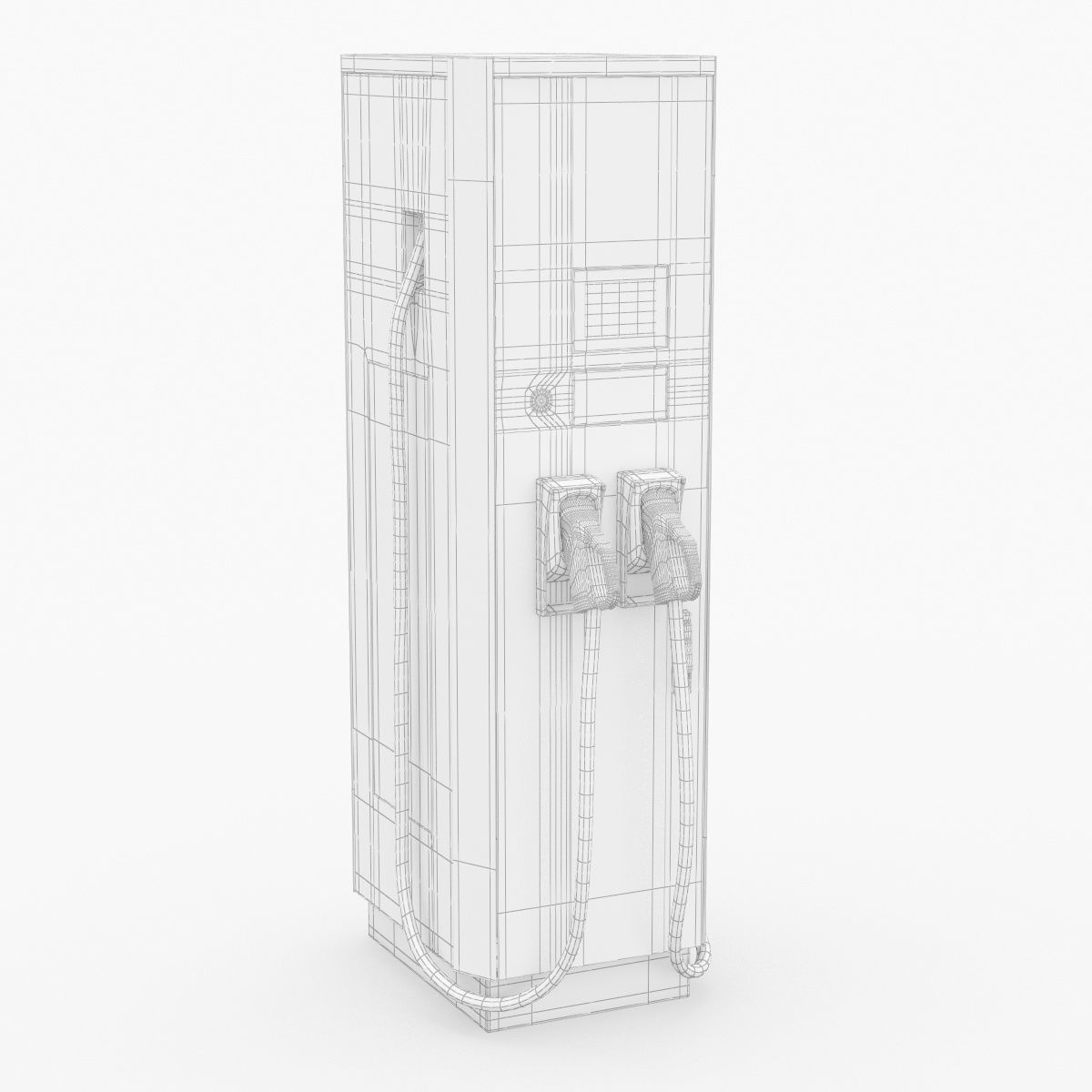 ABB Terra 94 CC EV Electric Car Charging station 3D model_16