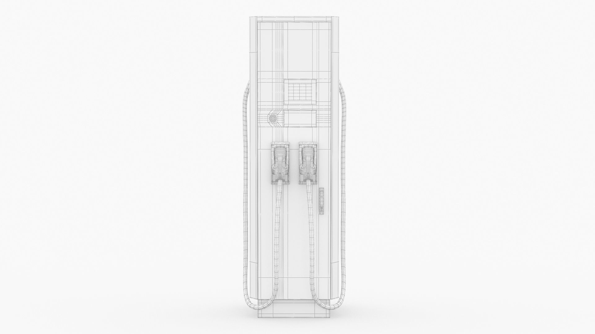 ABB Terra 94 CC EV Electric Car Charging station 3D model_6