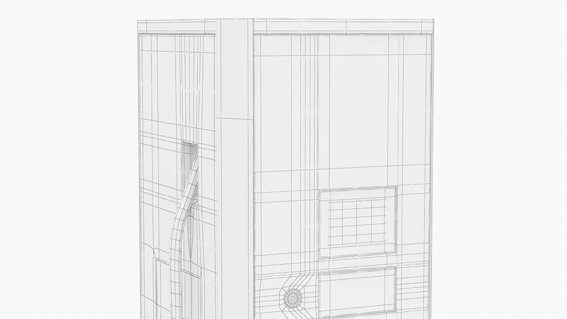 ABB Terra 94 CC EV Electric Car Charging station 3D model_14
