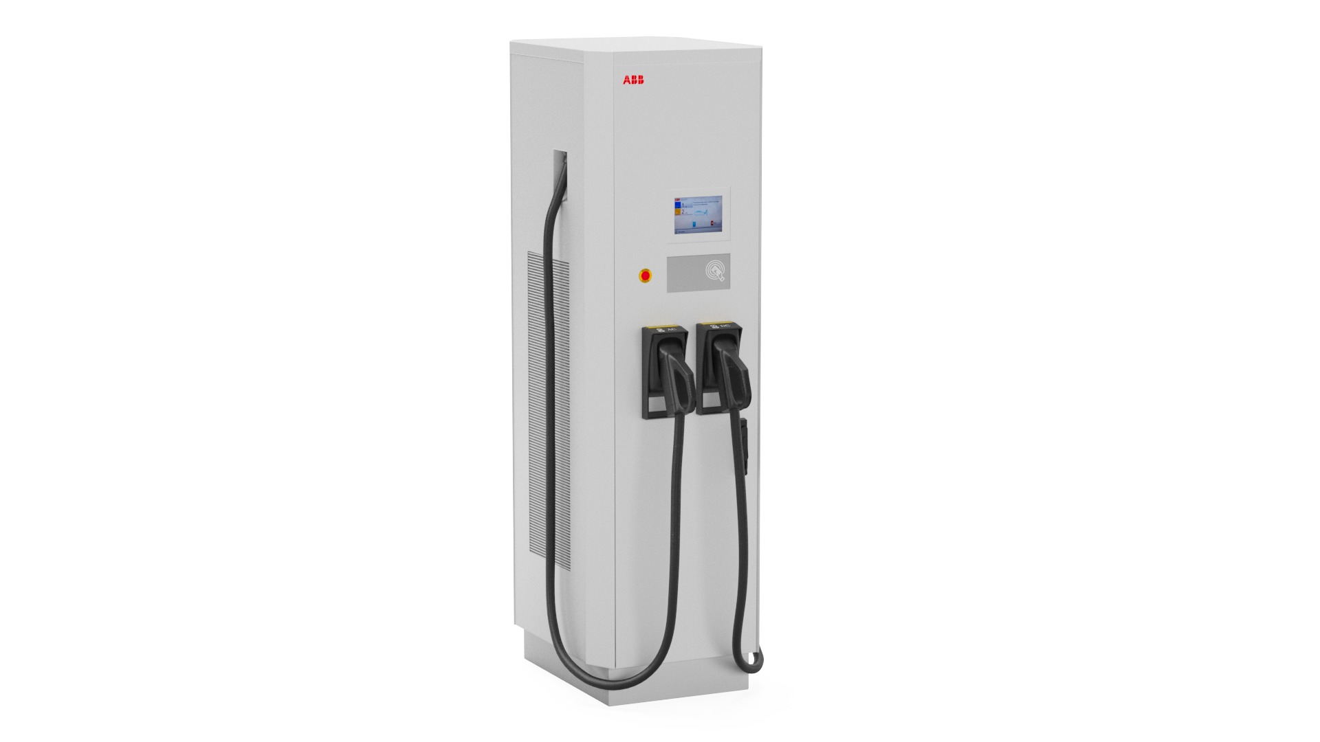 ABB Terra 94 CC EV Electric Car Charging station 3D model_1