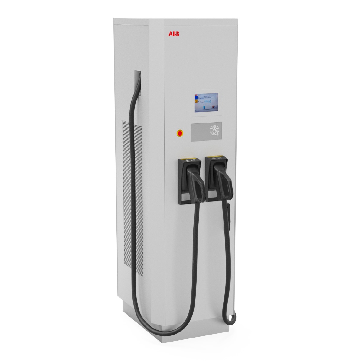 ABB Terra 94 CC EV Electric Car Charging station 3D model_15