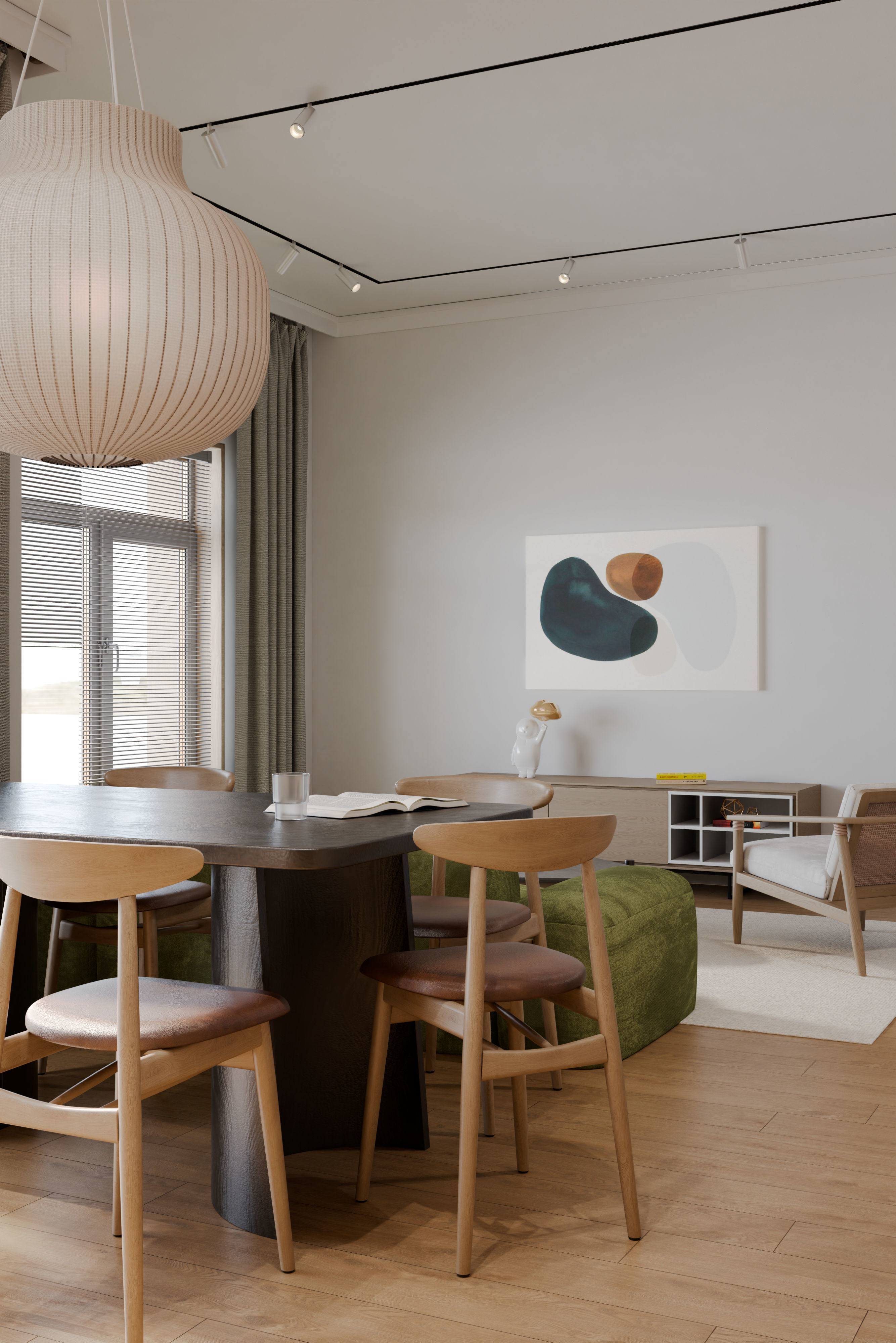 Scandinavian interior  3D model_7