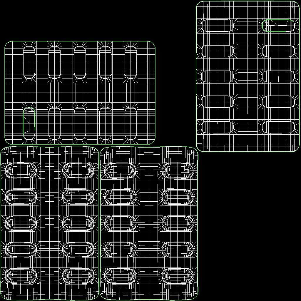 Pill Blister v2 Low-poly 3D model_15