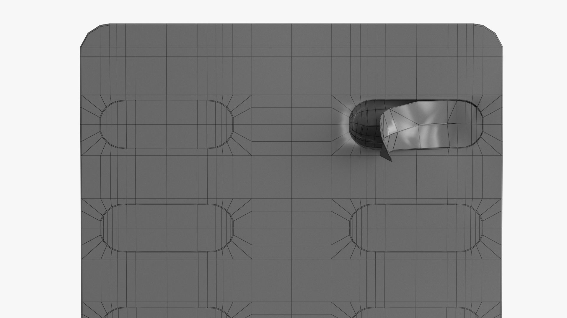 Pill Blister v2 Low-poly 3D model_14