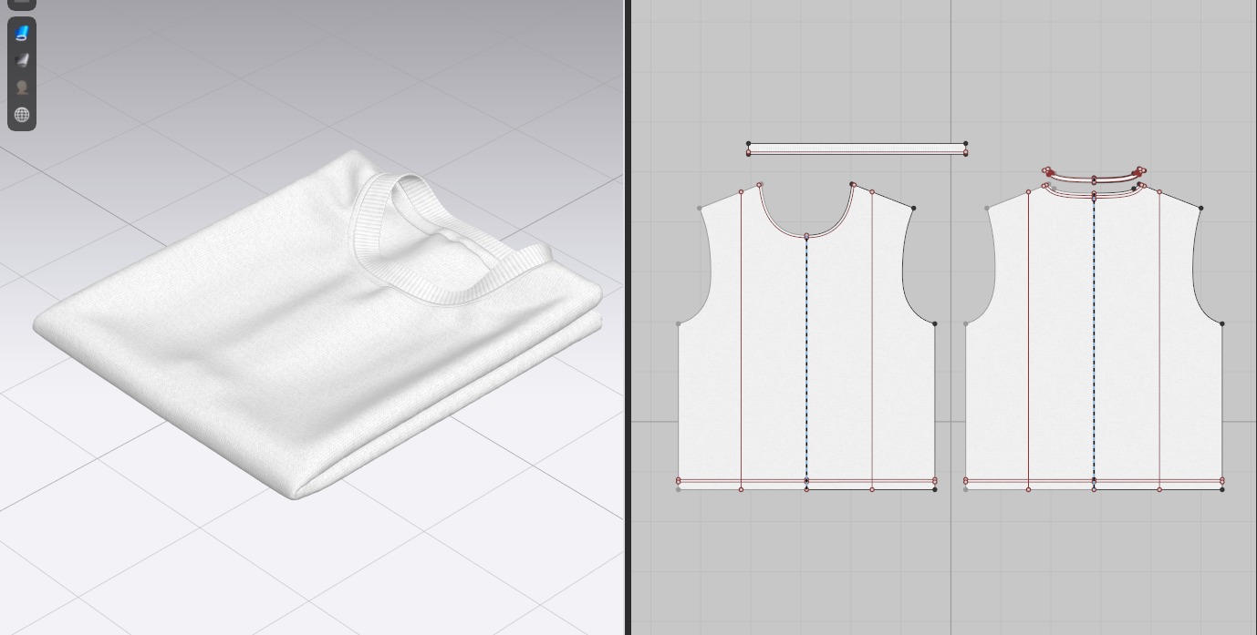 Folded T Shirt 3D Model 3D model_1