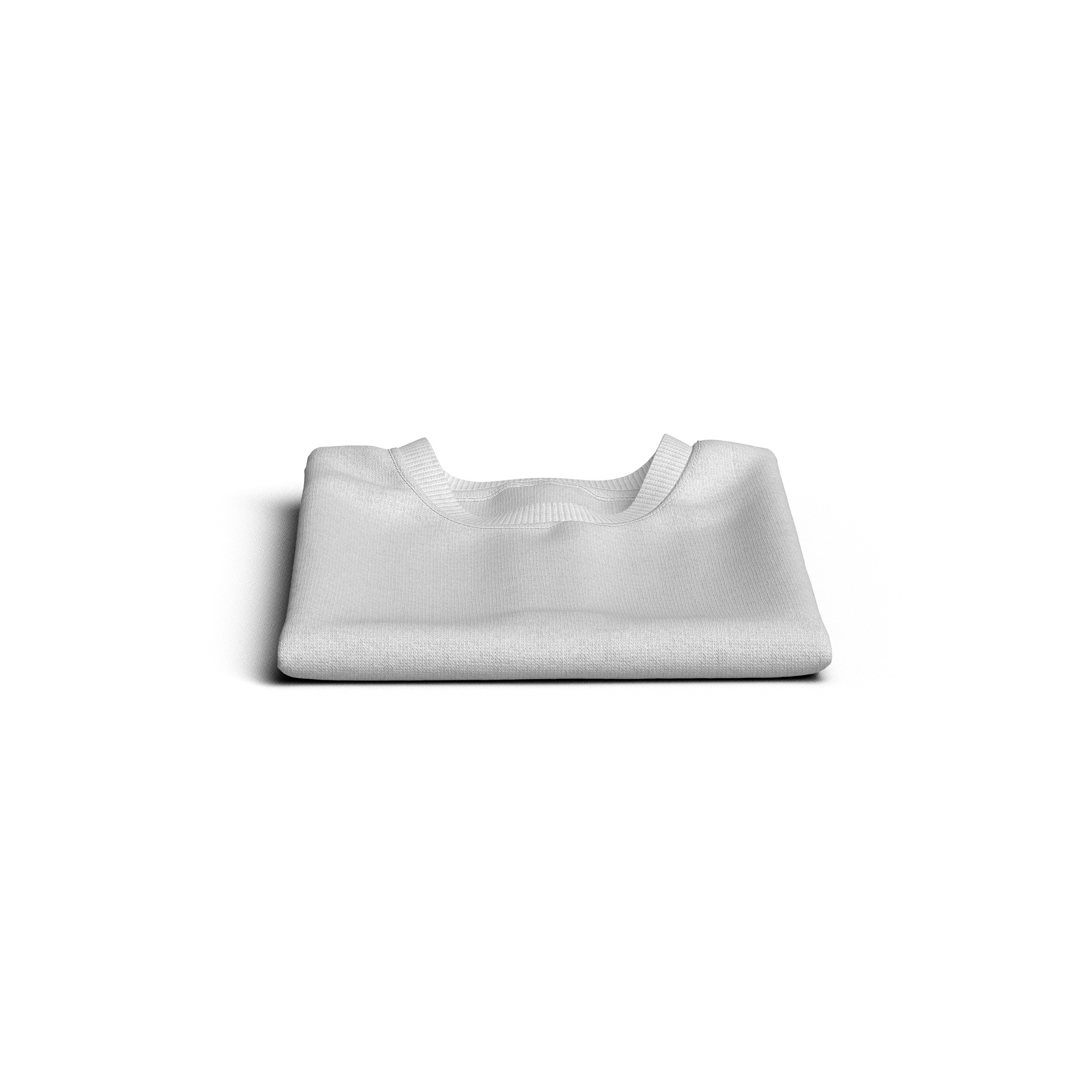 Folded T Shirt 3D Model 3D model_6
