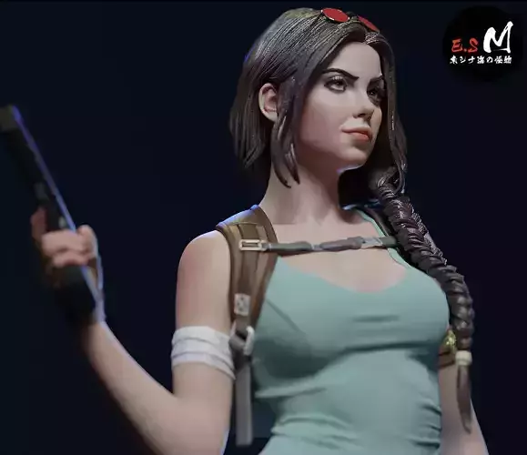 LARA TREASURE HUNTER CHARACTER BY ESM