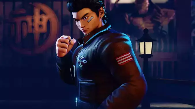 Ryo Hazuki Low-poly 3D model