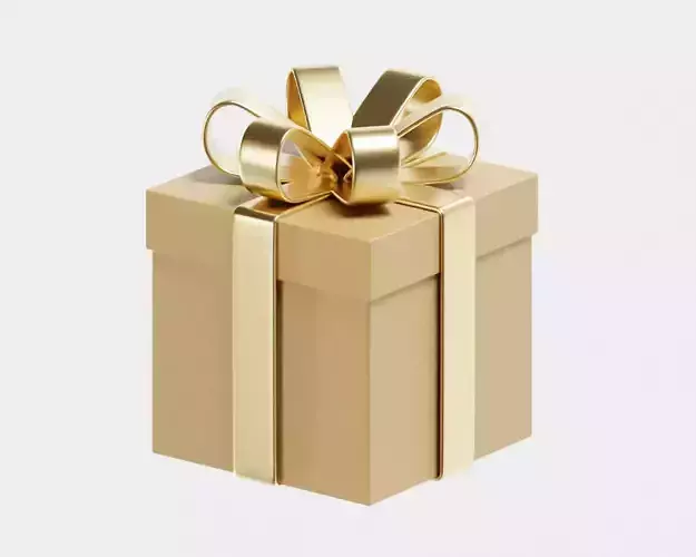 Gift box 3d model