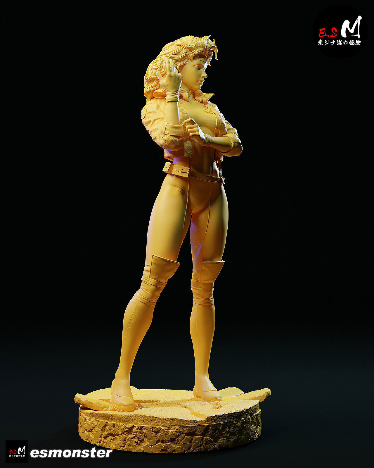 Rogue CHARACTER BY ESM 3D print model_16