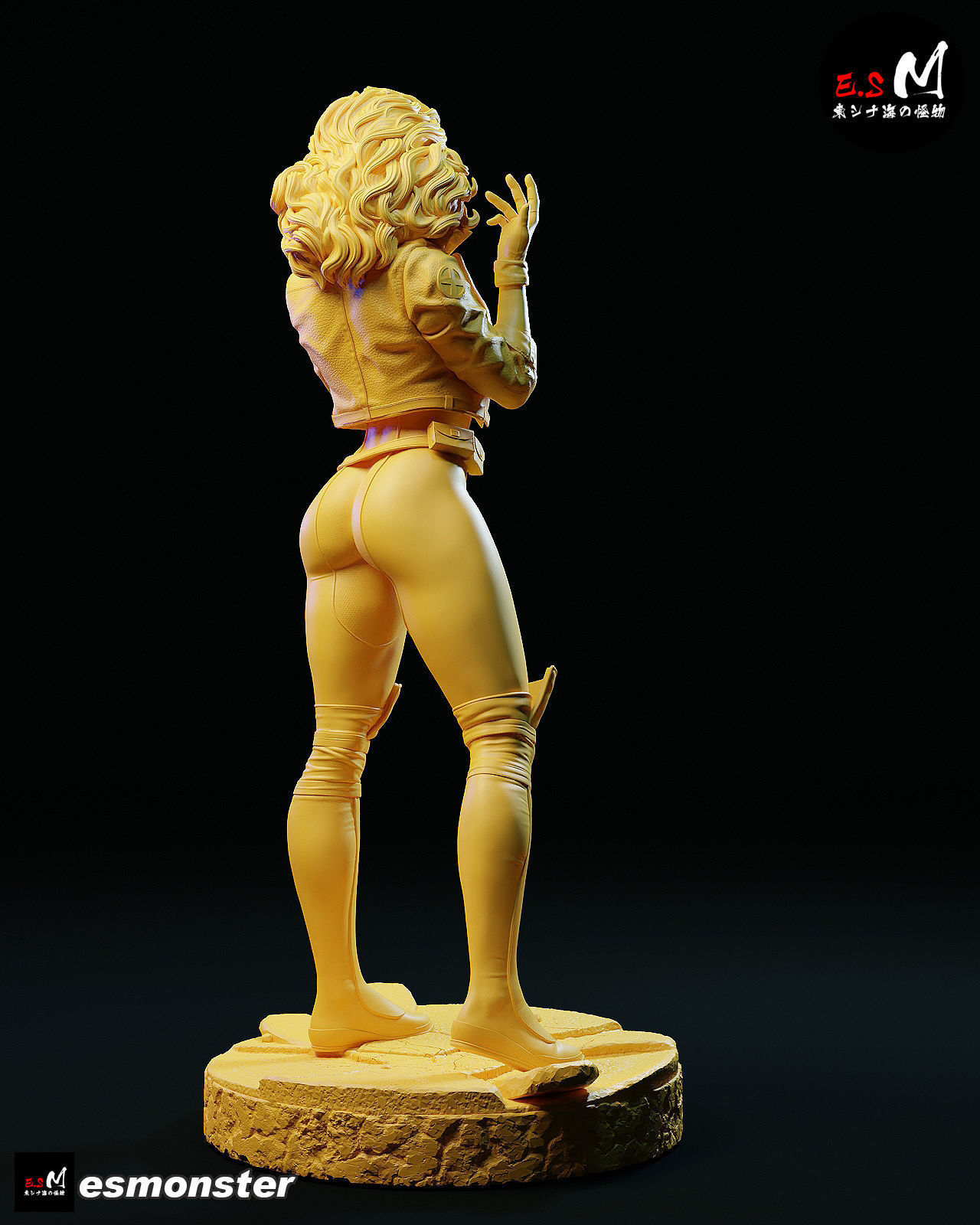 Rogue CHARACTER BY ESM 3D print model_17