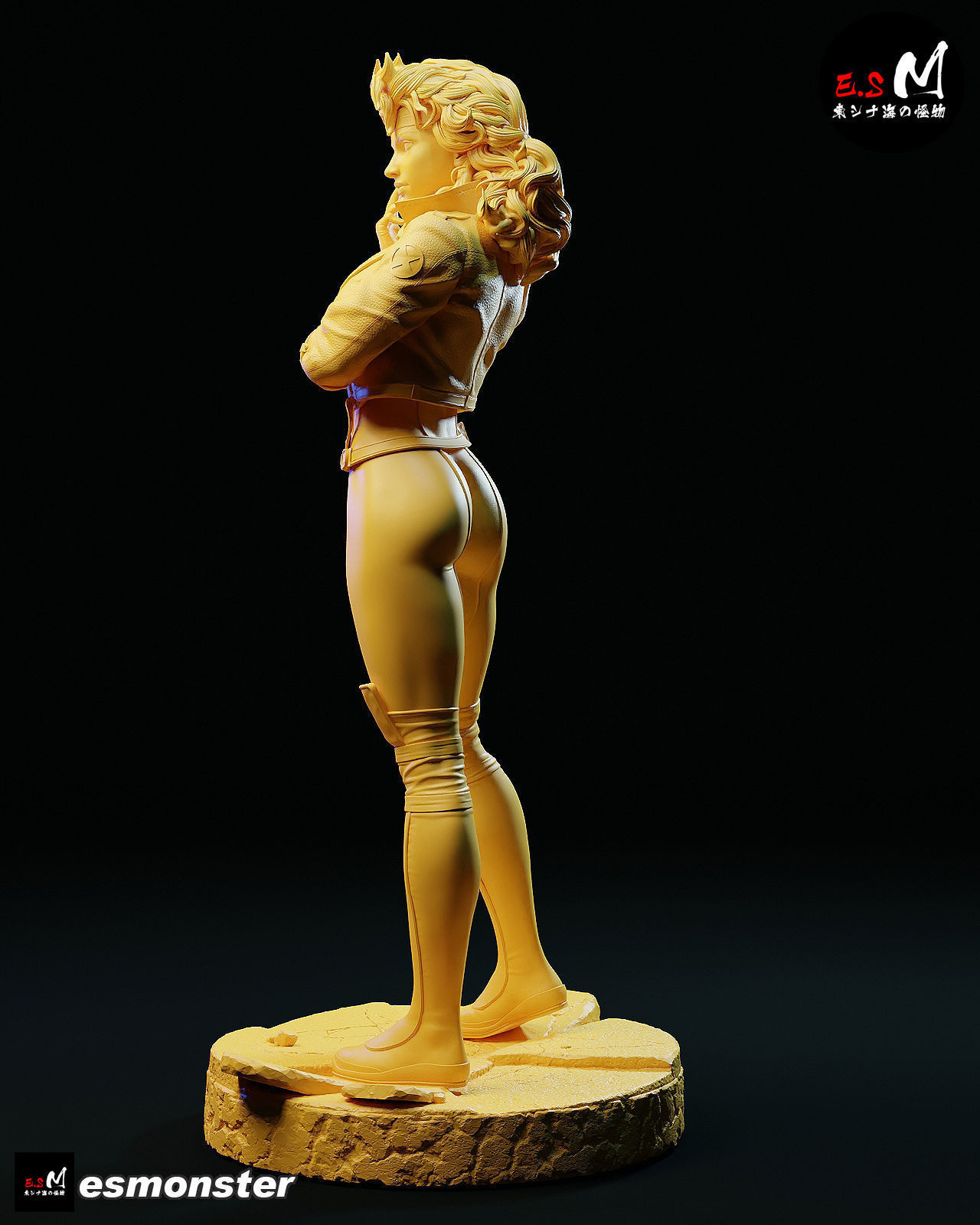 Rogue CHARACTER BY ESM 3D print model_18