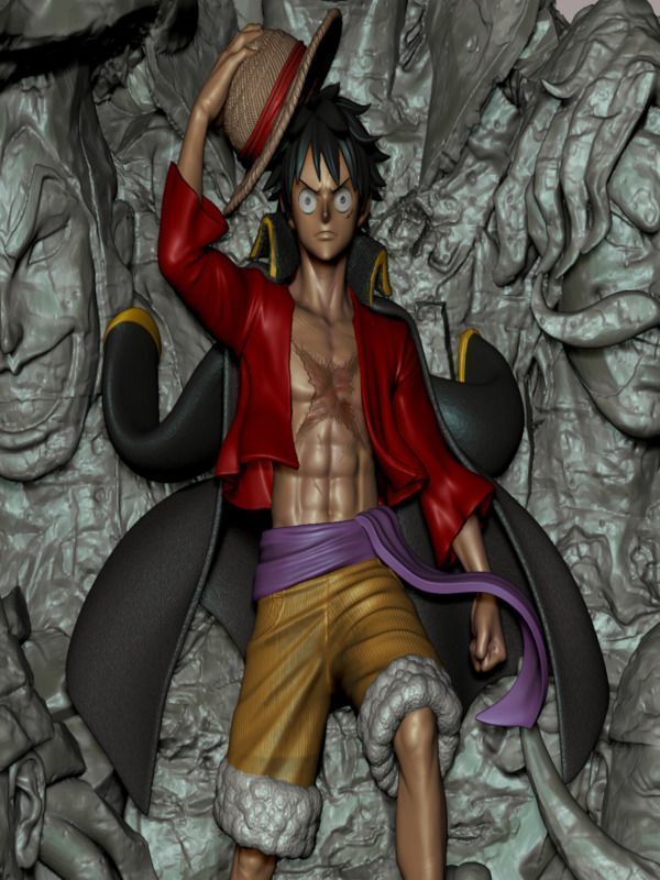 Luffy Legend - One piece  3D print model_4