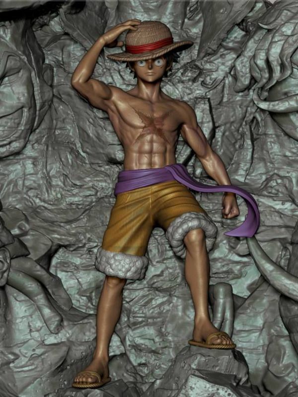 Luffy Legend - One piece  3D print model_2