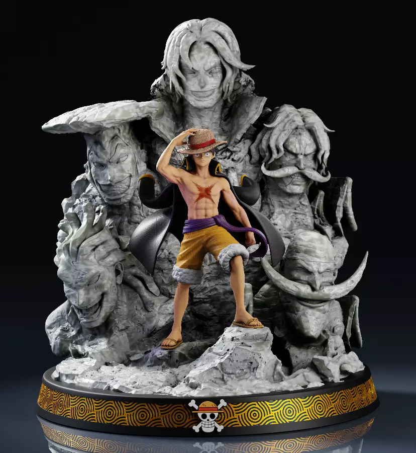 Luffy Legend - One piece  3D print model_0