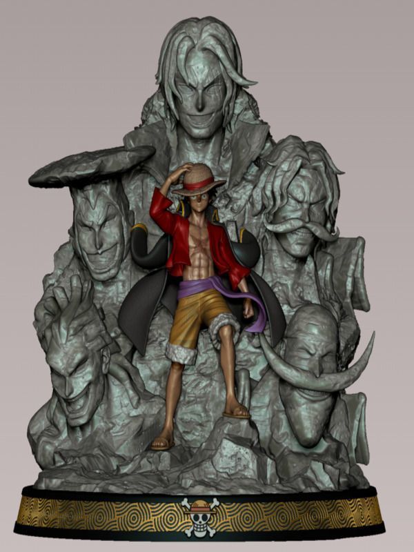 Luffy Legend - One piece  3D print model_5
