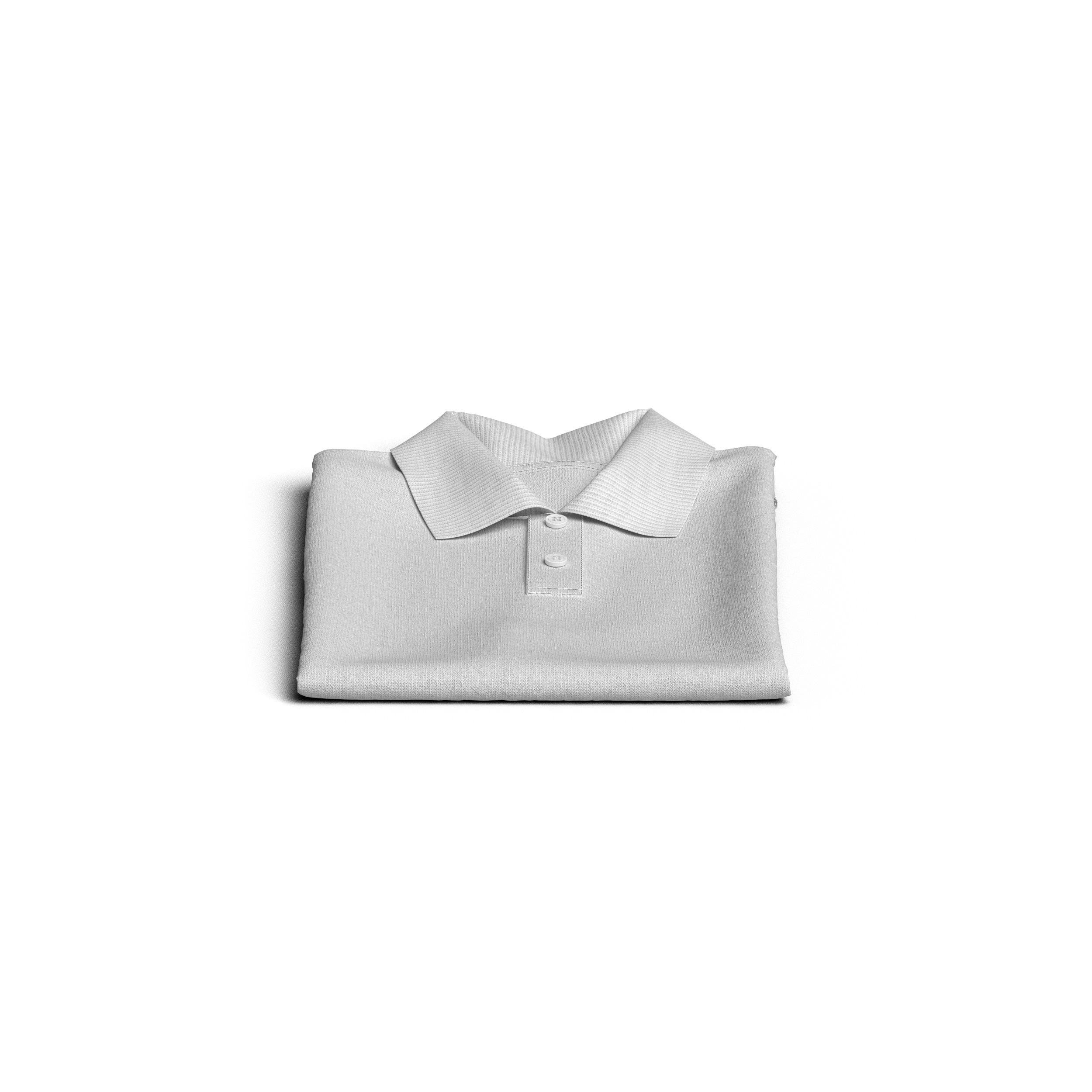 Folded Polo 3D Model 3D model_5