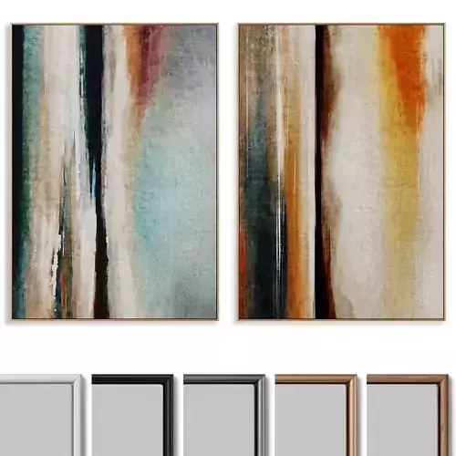 Abstract Painting Frame set 12