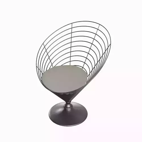 Wire Cone Chair 02