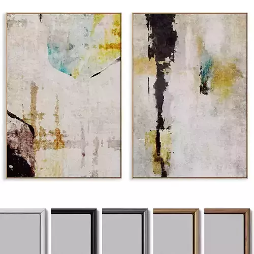Abstract Painting Frame set  03