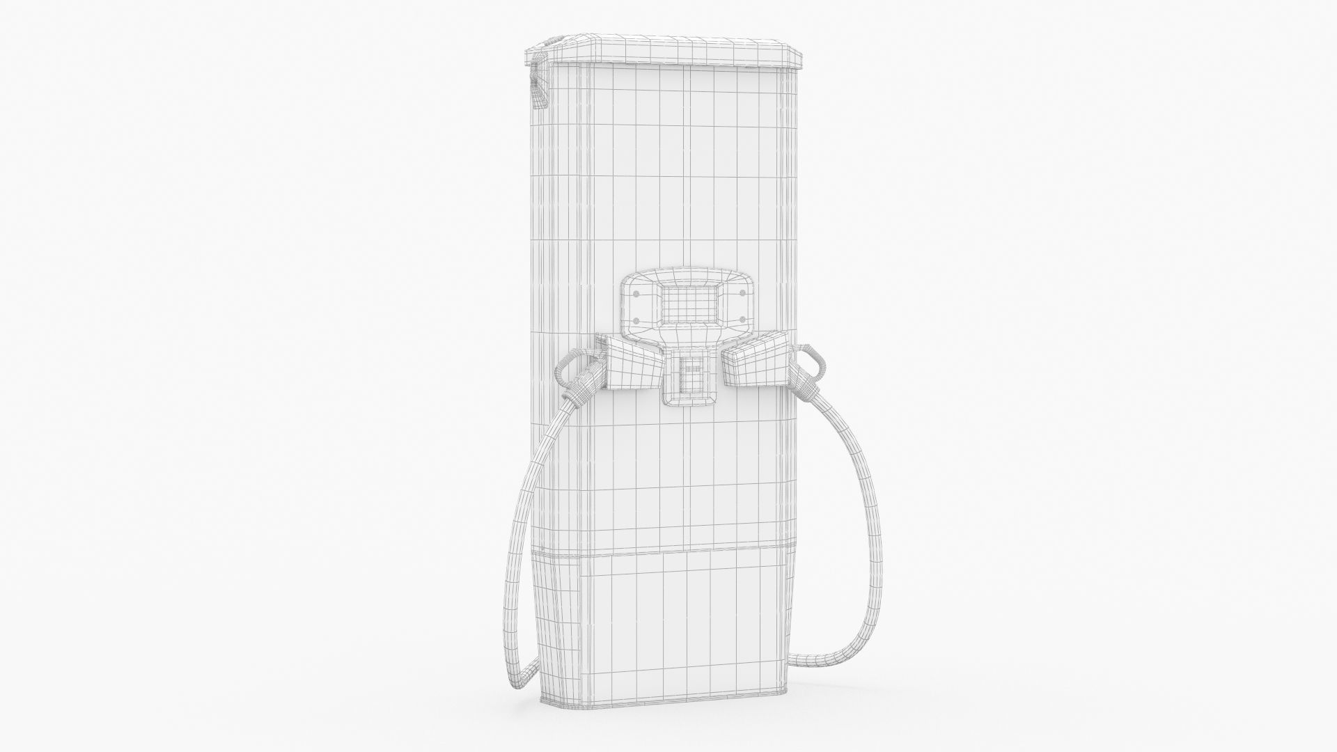 Tritium RTM75 75Kw DC Fast Liquid Cooled EV Charger 3D model_2