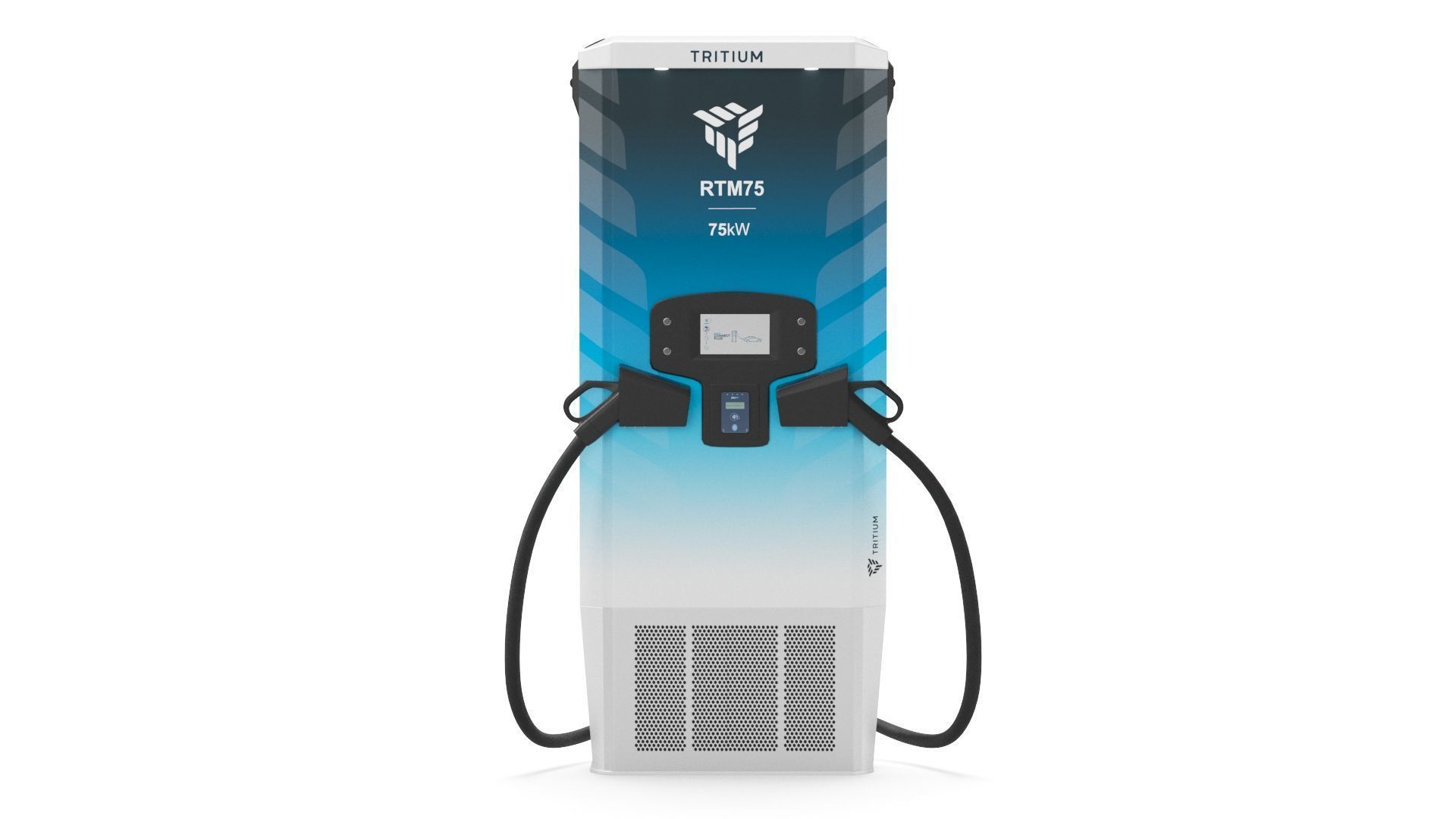 Tritium RTM75 75Kw DC Fast Liquid Cooled EV Charger 3D model_5