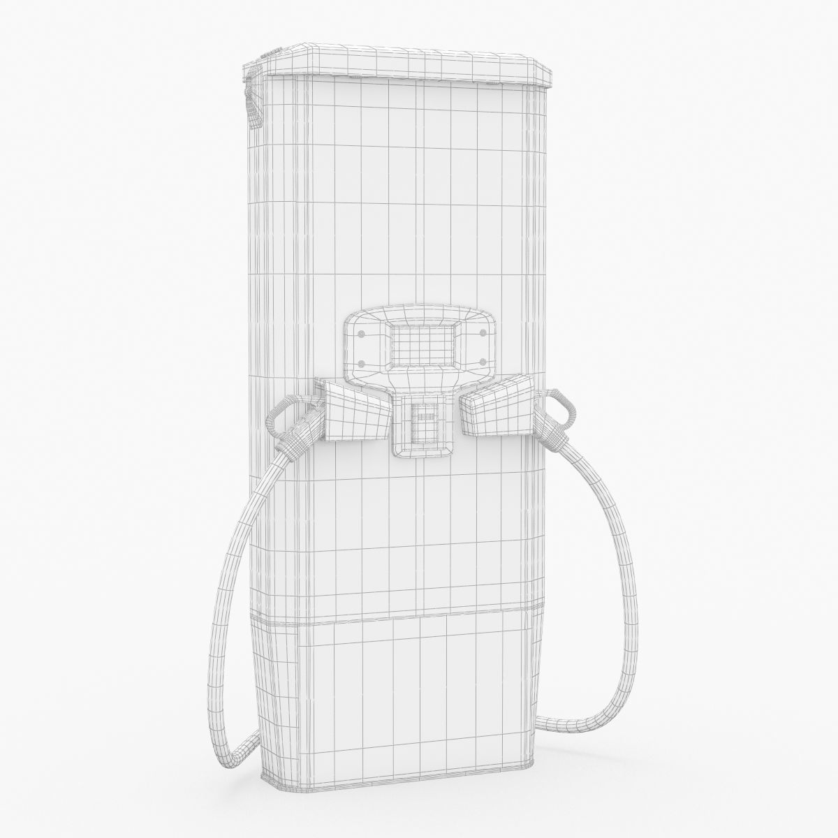 Tritium RTM75 75Kw DC Fast Liquid Cooled EV Charger 3D model_16