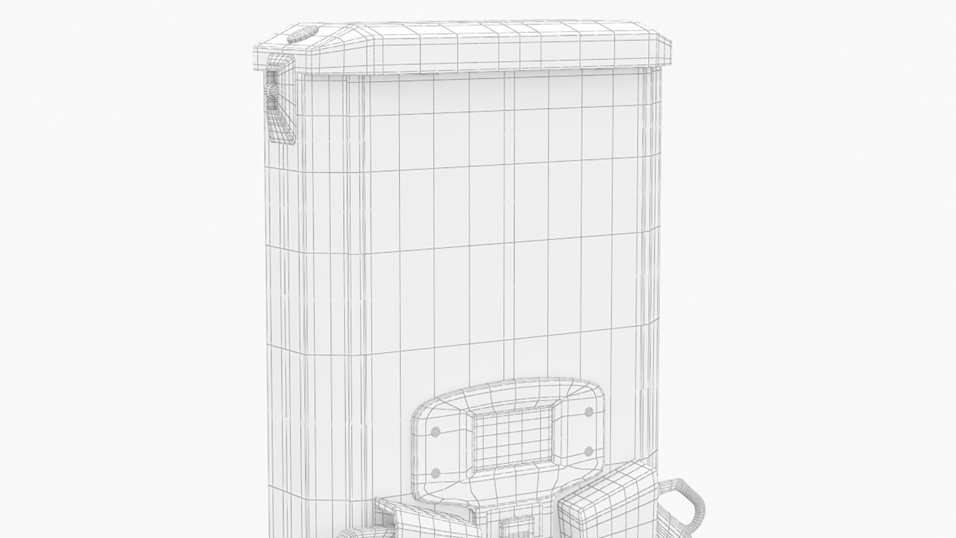 Tritium RTM75 75Kw DC Fast Liquid Cooled EV Charger 3D model_14