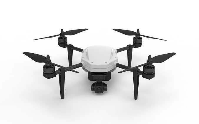 X450 Drone  3D model