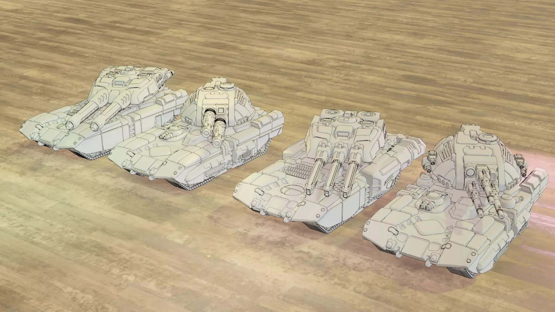 Bulldozer Mek Destroyer 3D print model_0