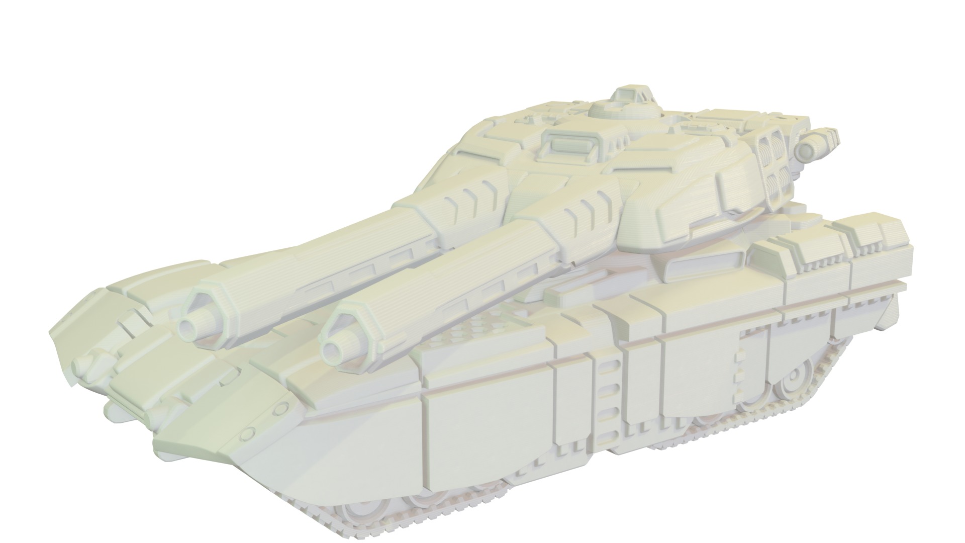 Bulldozer Mek Destroyer 3D print model_7