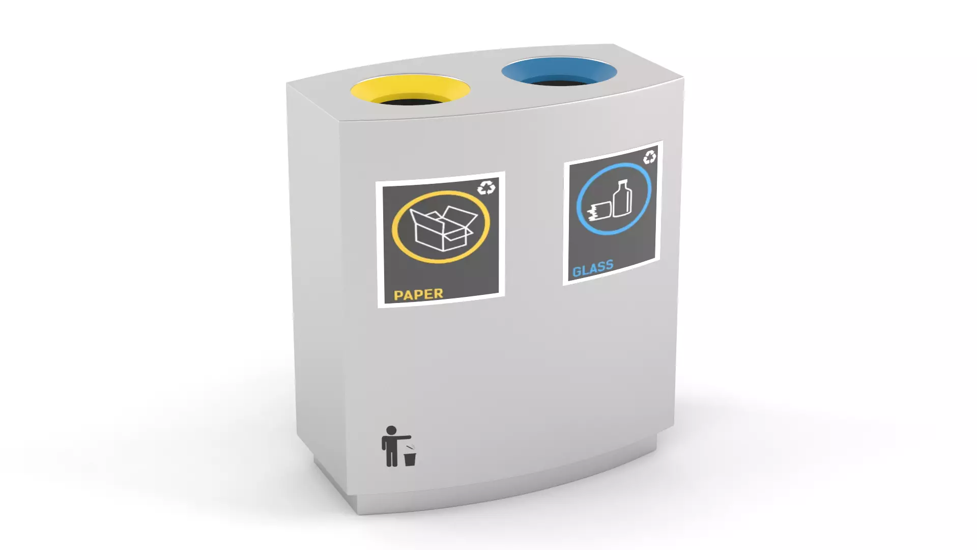 Ashtray Bin Free 3D model