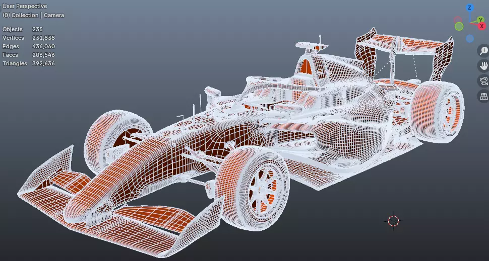 FIA F3 2025 3D model_5