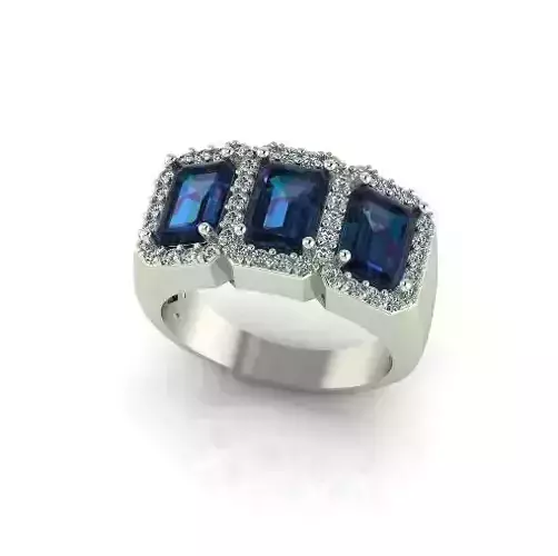 Ring emerald Model 6259