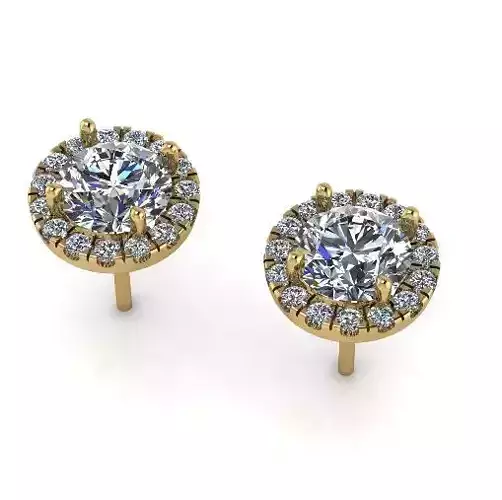Stud earrings Model 6256