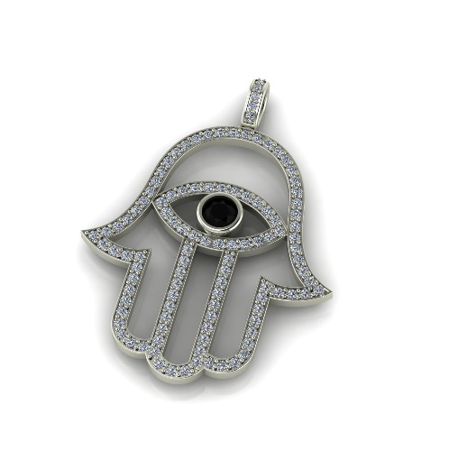 Hamsa pendant Model 6234 3D print model_1