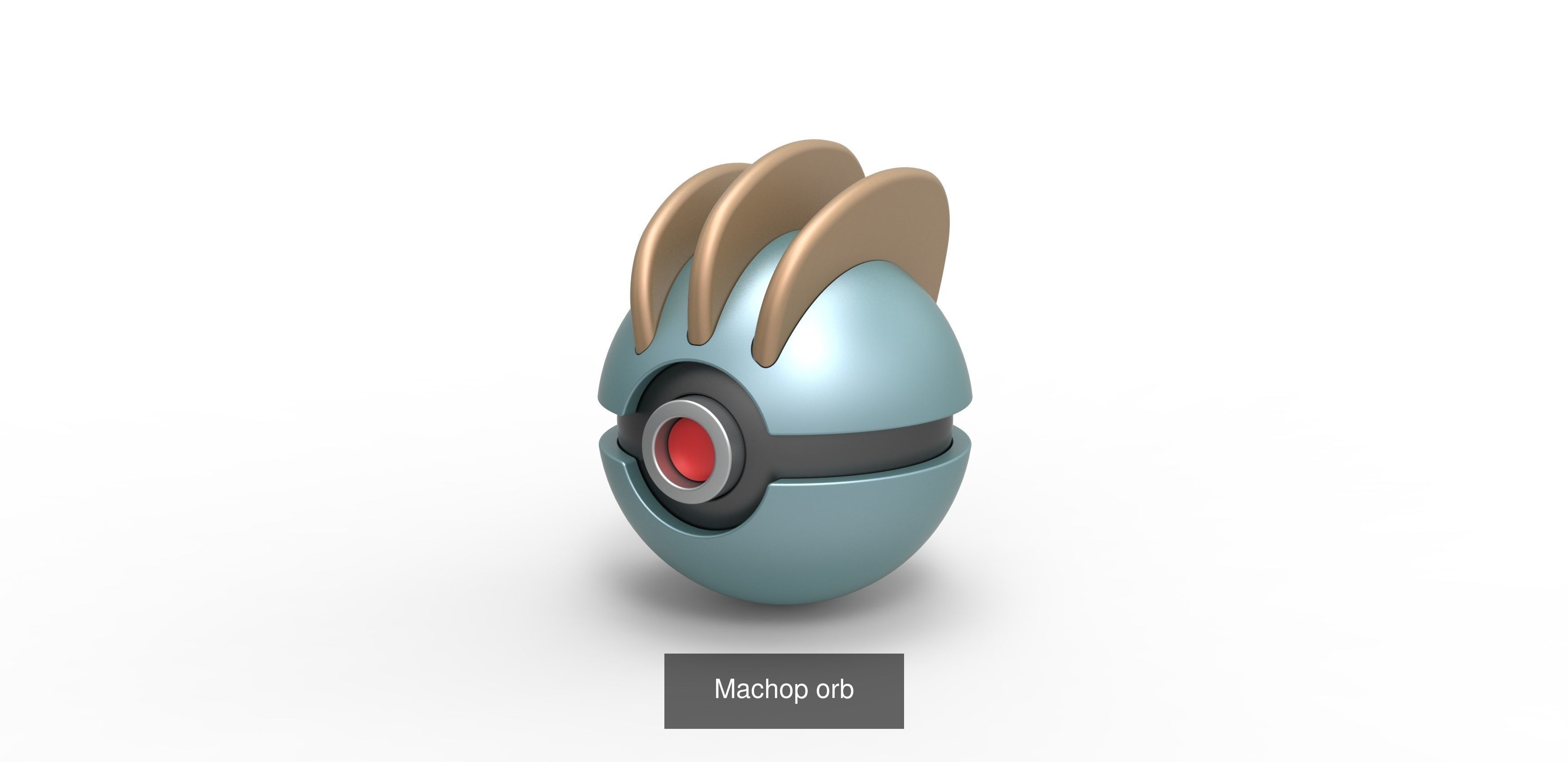 Custom Orb Set 4 3D Model Collection_8