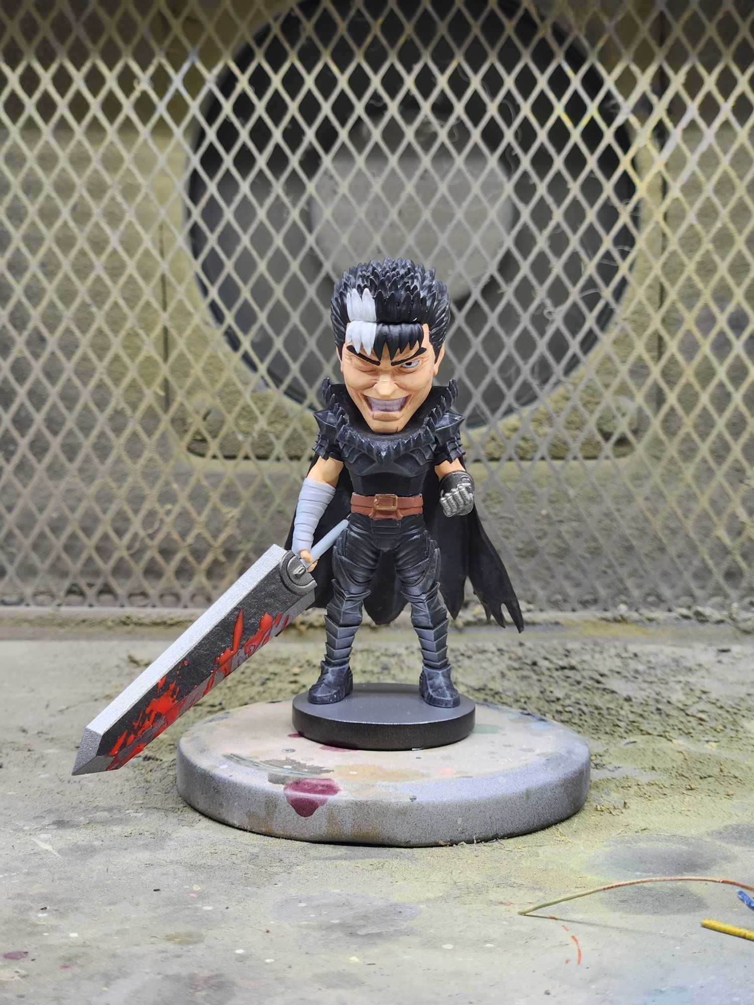 Berserk Guts figure 3D print model_4