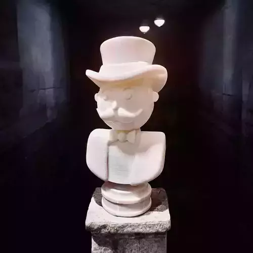 Mr monopoly bust 