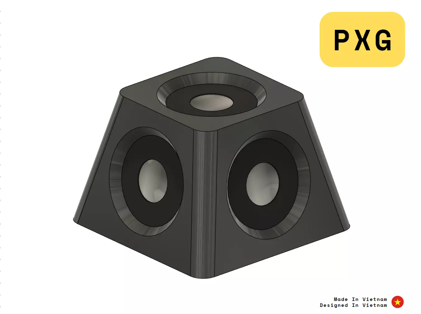 3D Scan Pyramid Marker Free 3D print model_0