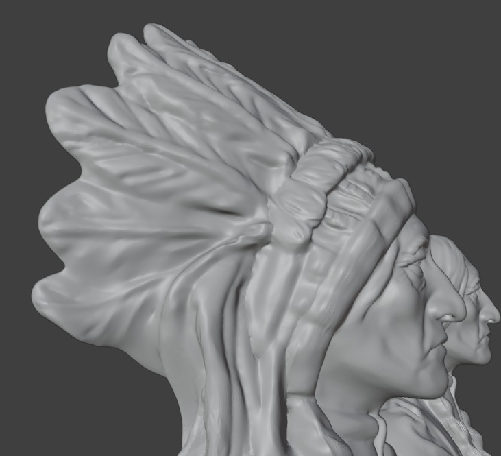 Sitting Bull 3D print model_12