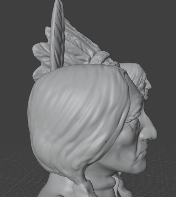 Sitting Bull 3D print model_6