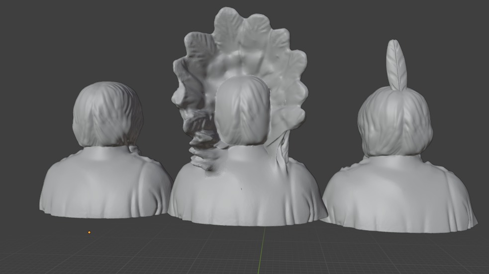 Sitting Bull 3D print model_25