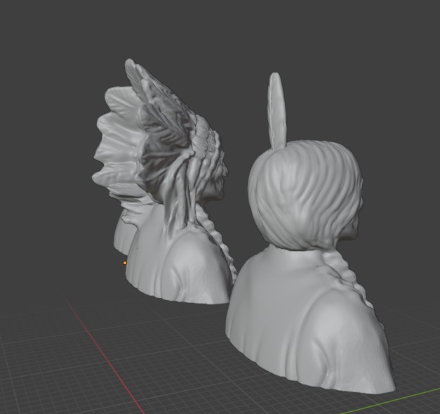 Sitting Bull 3D print model_24
