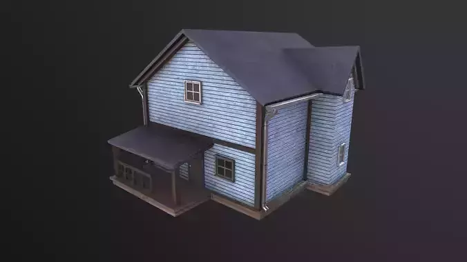 Low poly house