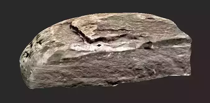 Angular rock fragment Texture